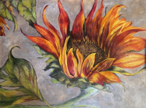 Cloudy Day, Sunny Sunflower