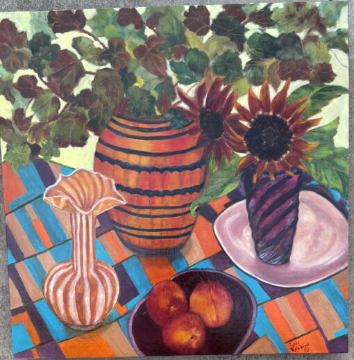 Branches, Peaches, and Sunflowers